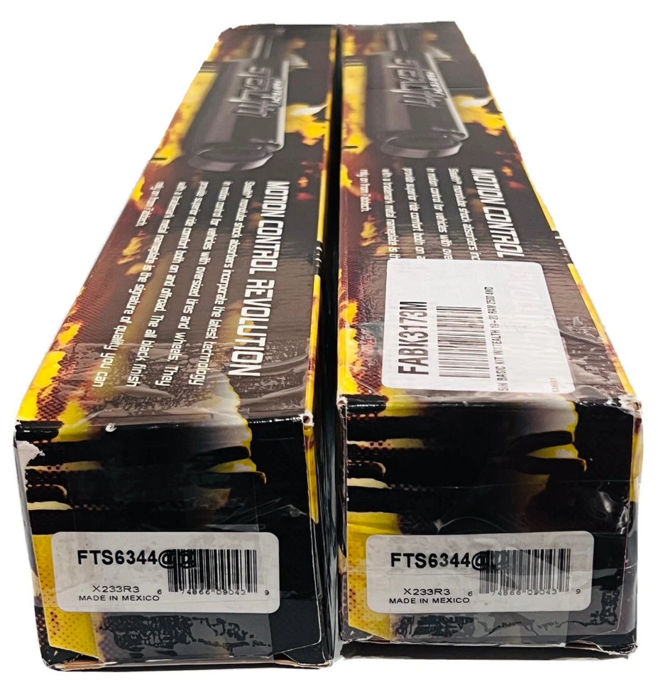 Par de amortiguadores traseros Fabtech FTS6344 Stealth para Dodge Ram 2500 2014-15 Foto 2 de 2