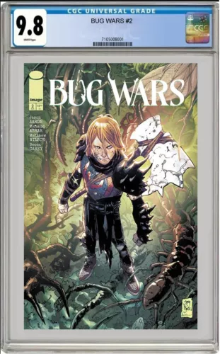 BUG WARS #2  CVR C INC 1:25 TONY DANIEL & MARCELO MAIOLO CGC 9.8 PRESALE 3.19