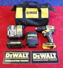 DeWalt Power Tools 20v Atomic 1/2" Drill / Driver Kit with Extras!  #DCD708