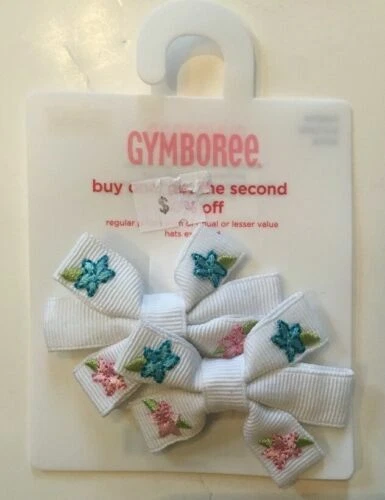 Gymboree White Baby Hair Accessories