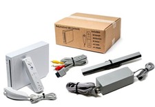 Authentic Wii Console System White Pick Games, Controllers Cords US Seller