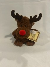 Russ Berrie Caribou Coffee Promotional Reindeer Plush Item 4140