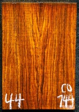 Cocobolo 744 Rosewood Knife Scales 4.1"x 1.4"x 9/16" see 100 woods in my store