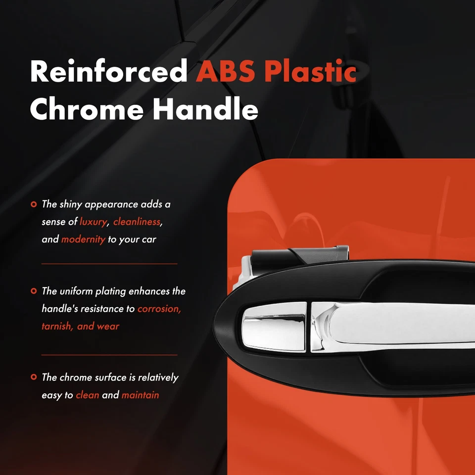 Manija de puerta exterior trasera derecha para Hyundai Sonata 2002-2005 Kia Optima 01-05 Foto 4 de 4