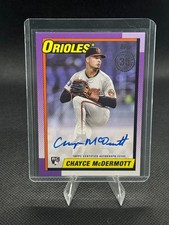 2025 Topps Series 1 - 1990 Topps Chayce McDermott Auto #90A-CMT ROOKIE RC