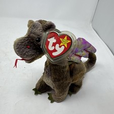Ty Beanie Babies Scorch The Dragon Soft Toy Plush 1999 new with tags 