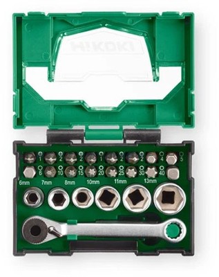 Hikoki Zubehör Bit-Box 24-teilig (Box 1)   Bit-Set und Steckschlü