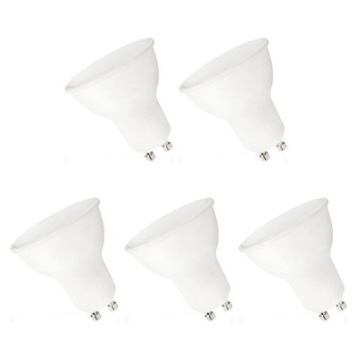 Spectrum GU10 LED Spot Lampe 7,5W 710lm 3000K Warmweiß 230V 5 Stück