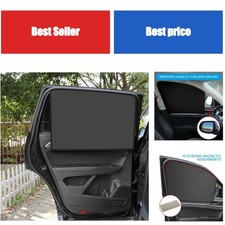 Magnetic Car Window Sun Shade Curtain UV Protection Double-Sided Auto Shield