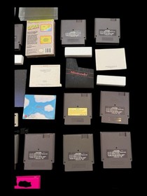 NES Nintendo Lot of 10 games TESTED Kickle Cubicle Super Mario Bros Extras Rare