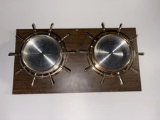 Vintage Thermometer - Hygrometer By Springfield Instrument Co Grandma Grandpa 80