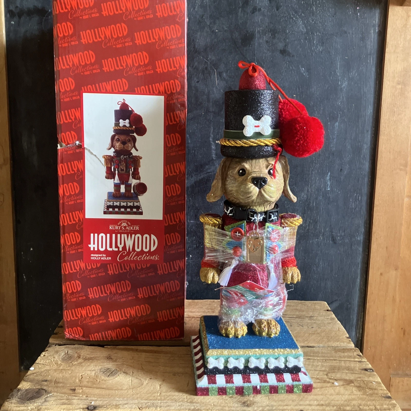 Kurt S. Adler 15-Inch Hollywood Collections Dogs Rule Nutcracker