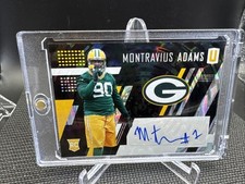 2017 Panini Unparalleled  Wind Chimes 01/49 Montravius Adams Rookie Auto RC