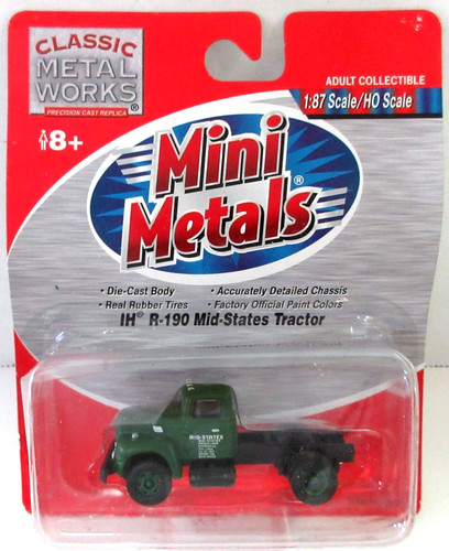 MINI METAL WORKS CLASSIC ESCALA HO 31109 IHR-190 TRACTOR MID-STATES | Zustand: New