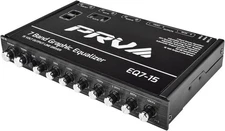  EQ7-15 7 Band Graphic Equalizer 15 Volt RCA Line-Level Output with Fader and 