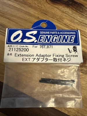 O.S. ENGINE 21125200 NEXTENSION ADAPTOR FIXING SCREW 761,871