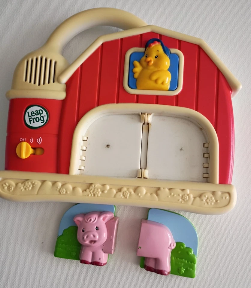 LEAP FROG FRIDGE FARM ANIMAL MAGNETIC MATCHING SET W/ PIG ONLY WORKS! - Image 4 of 4
