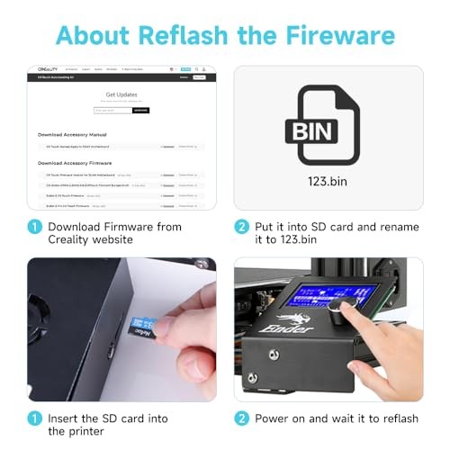  CR Touch Auto Leveling Kit, 3D Printer Bed Auto Leveling Sensor Kit for Ender 