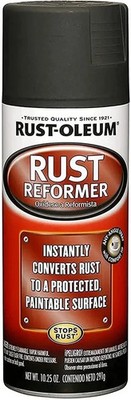 Rust-Oleum Stops Rust Converter Spray: Flat Black Finish, 10.25 oz FREE SHIPPING
