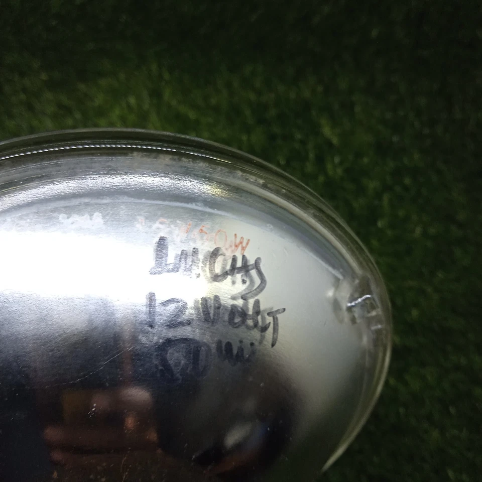 Vintage Sealed Beam LUCAS 7inc Headlight 8361-6515, 12v/50w NOS No Box - Bild 4 von 4