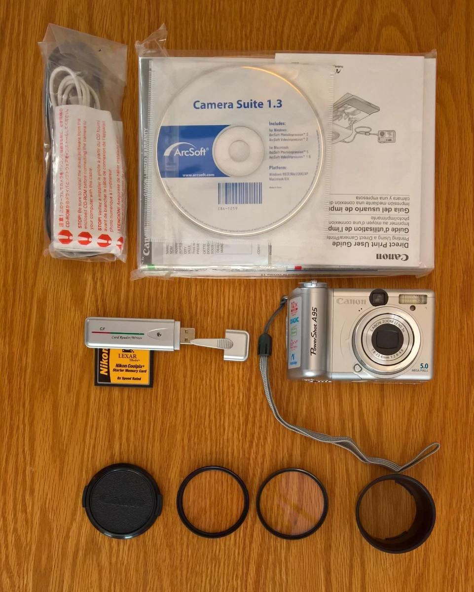 25+ Canon PowerShot A95 Digital Cameras for sale | Updated Oct 2026