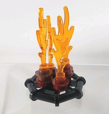 LEGO MOC Fire Pit Fire Flame 75937 6126 