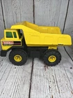 Tonka Mighty Diesel Dump Truck Vintage Yellow 1993 Metal Box