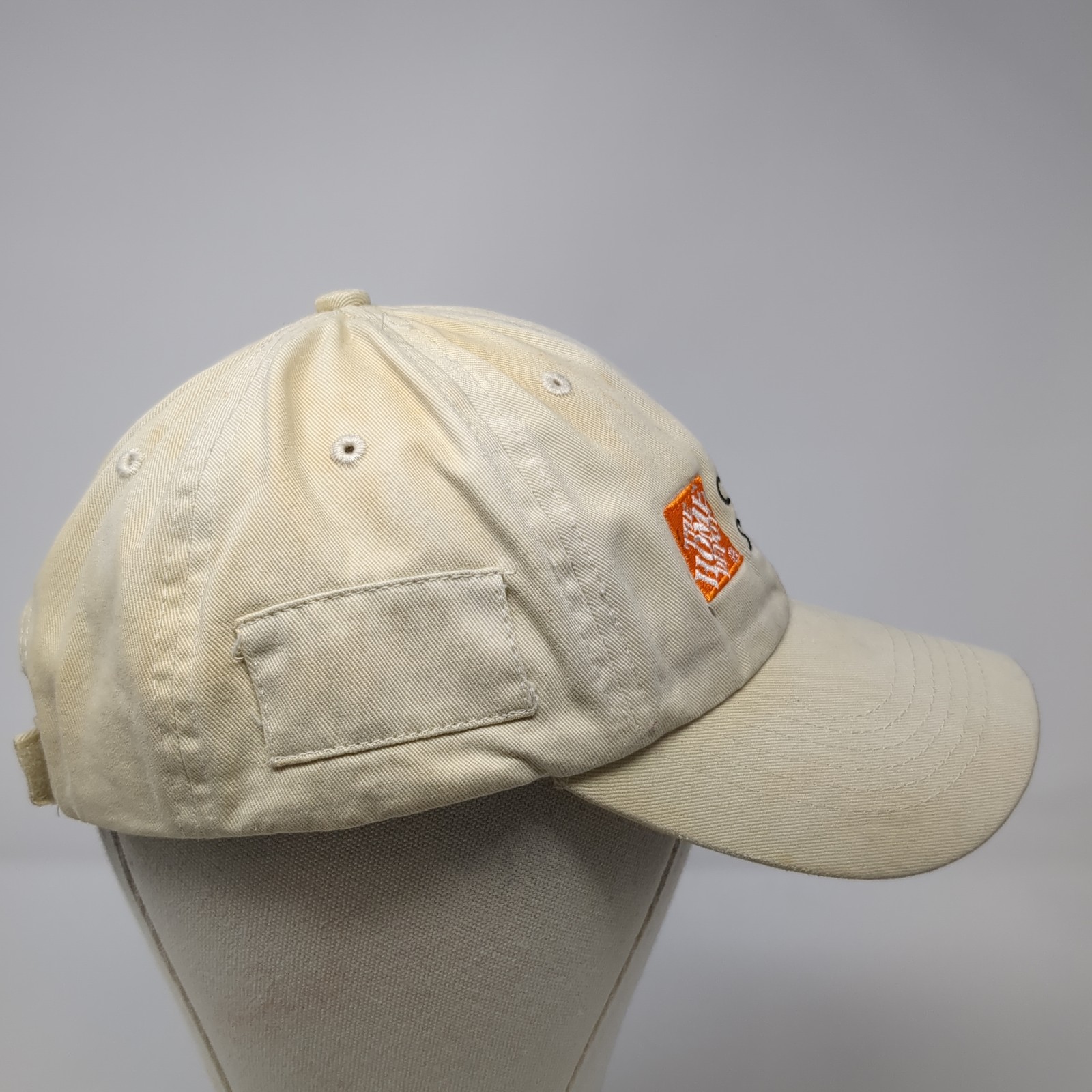 Contractor Services Strapback Hat Beige One Size … - image 5