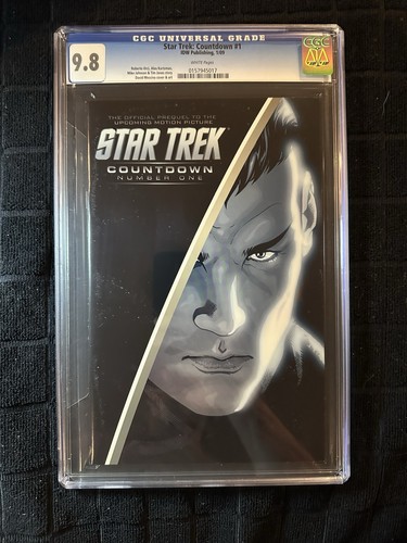 🟦Star Trek: Countdown #1 CGC 9.8 RARE 1 of 2 LIQUIDATING 50 YR COLLECTION