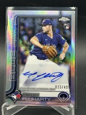 2025 Topps Chrome Update Series - Autographs Mason Fluharty #AC-MFL Refractor...