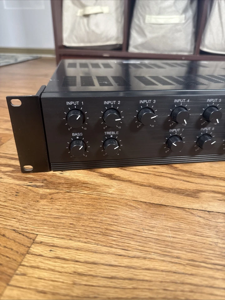 TOA A-706 PA Power Amplifier 60 Watts 8 Inputs - Working! - Image 3 of 4