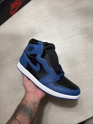 Jordan 1 Retro High OG Dark Marina Blue Sneakers Size 11.5
