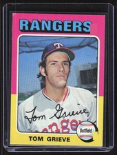 1975 Topps - Tom Grieve #234 Texas Rangers