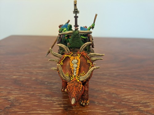 Warhammer Fantasy Lizardmen Stegadon Metal 1999 Citadel OOP - Picture 2 of 6
