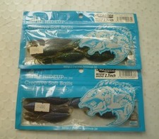 Hideup Stagger Wide Hog 2.7" Color: #116 Shinikake Gill #140 Mori Gill ,Set of 2
