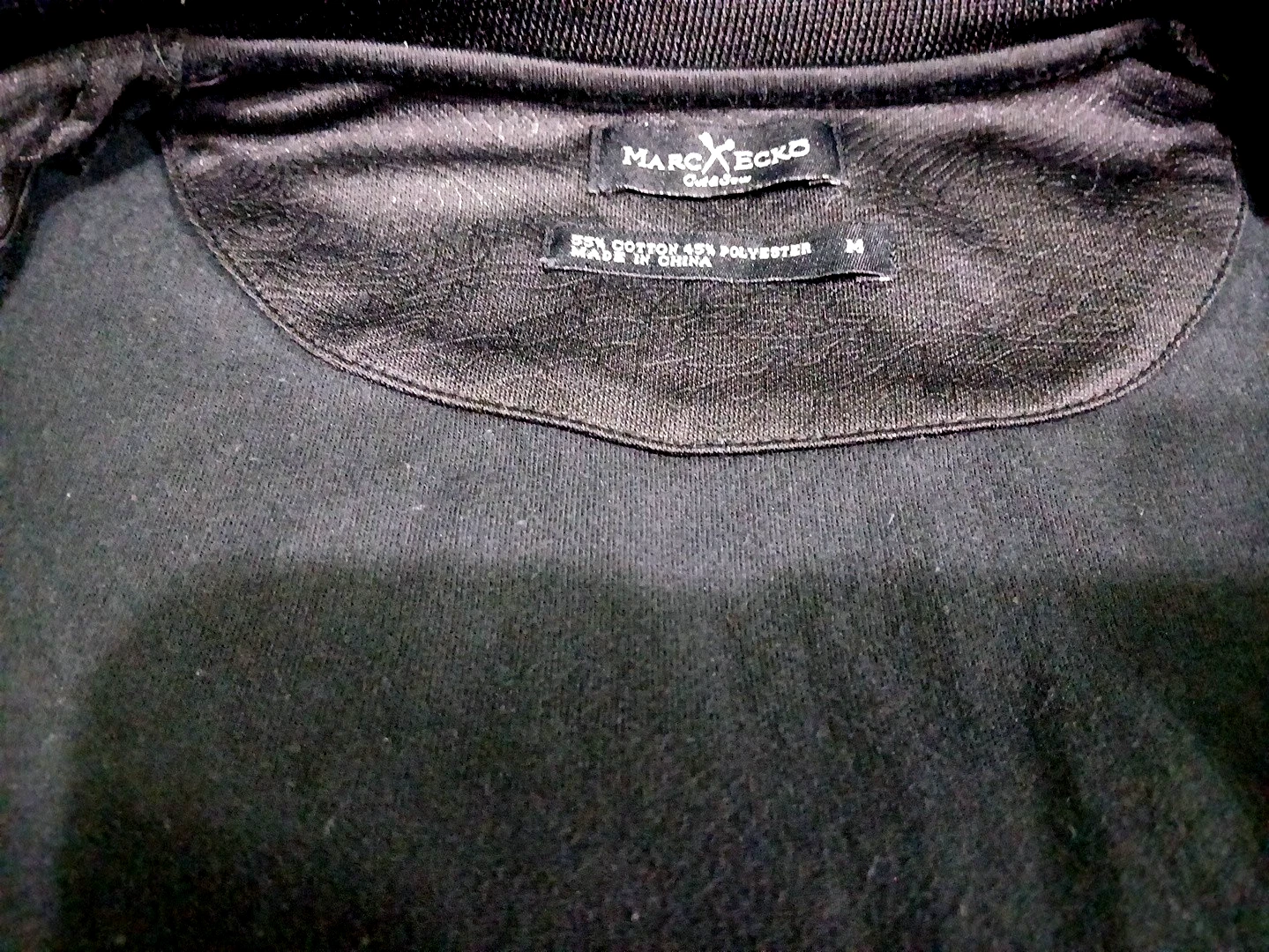 Marc Ecko Cut & Sew Koi Dragon Embroidered Sukajan Track Jacket Mens M Black Y2K image 7