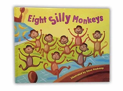 Bendon Piggy Toes Press Eight Silly - Board book, by Steve Haskamp - Acceptable