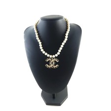 CHANEL CC Pearl Necklace 12434 149308091