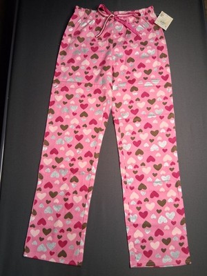 NWT Y2K HTF SO Wear It Declare It! Glitter Hearts Pajama Pants Size XL Teens