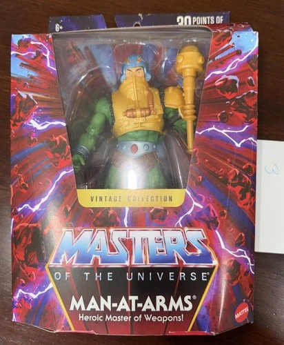 MOTU Masters of The Universe Masterverse Vintage Collection MAN-AT-ARMS Figure
