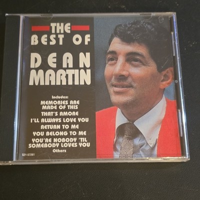 Dean Martin The Best of Dean Martin CD Album 1990 Cema Vocal Pop S21-57261