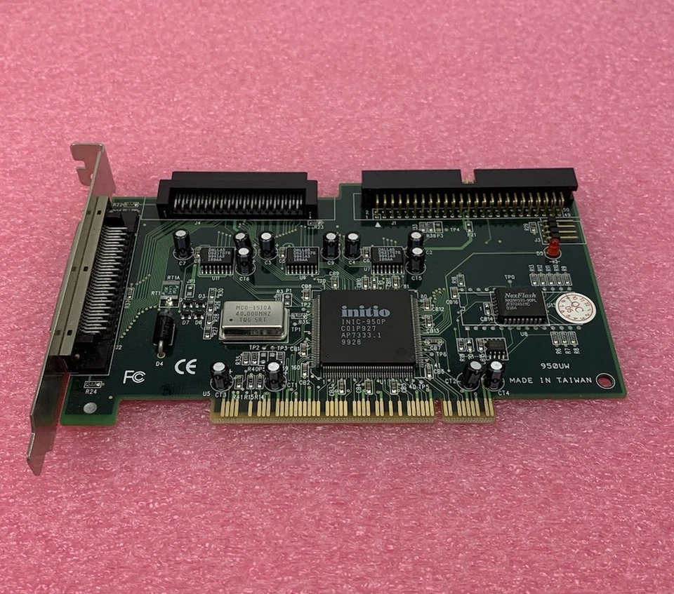 Initio INIC-950P PCI Ultra Wide SCSI Controller Card - Image 2 of 4