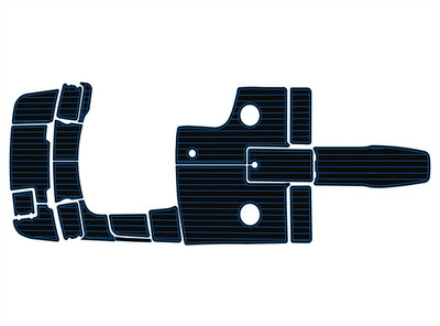 2001-2008 Chaparral 220 SSI DuraEVA Boat flooring