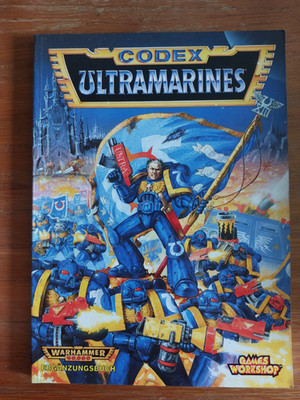 Warhammer 40k   Codex 2. Edition   Ultramarines - deutsch- OOP