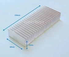 150 x 60 x 25mm Heatsink Heat Sink Electronic Computer Electrical CPU Cool RAM