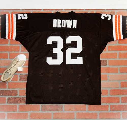 Cleveland Browns 1$T BONE WHITE Pre Vintage BROWN STREETWEAR Jersey HIP HOP HEAT - Picture 6 of 19