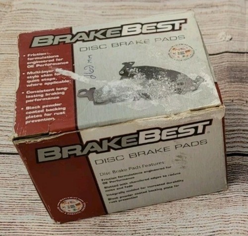 Pastillas de disco Brake Best MKD 1037 * Totalmente nuevas * Envío GRATUITO * Jeep Chrysler Dodge - Imagen 3 de 4