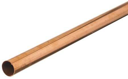 Mueller Industries Lh05002 3/4" Od X 2 Ft. Straight Copper Tubing Type L