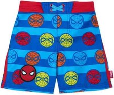 Disney Store Marvel Spider-Man Swim Trunks Swim Shorts For Boys Size 4