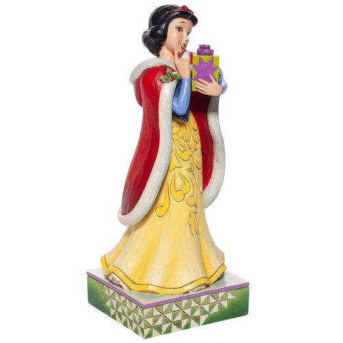 Jim Shore Disney Traditions Christmas Snow White Figurine, 6.7 Inch - Picture 3 of 7